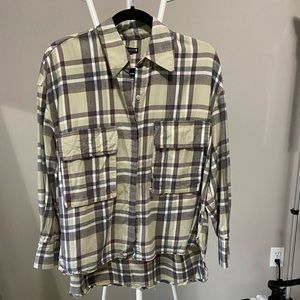 Zara Flannel Button Up